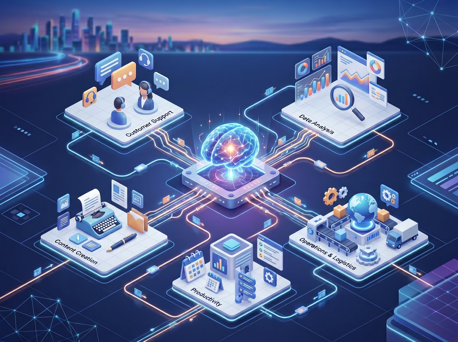 Integrating LLMs into business applications with practical patterns for 2025